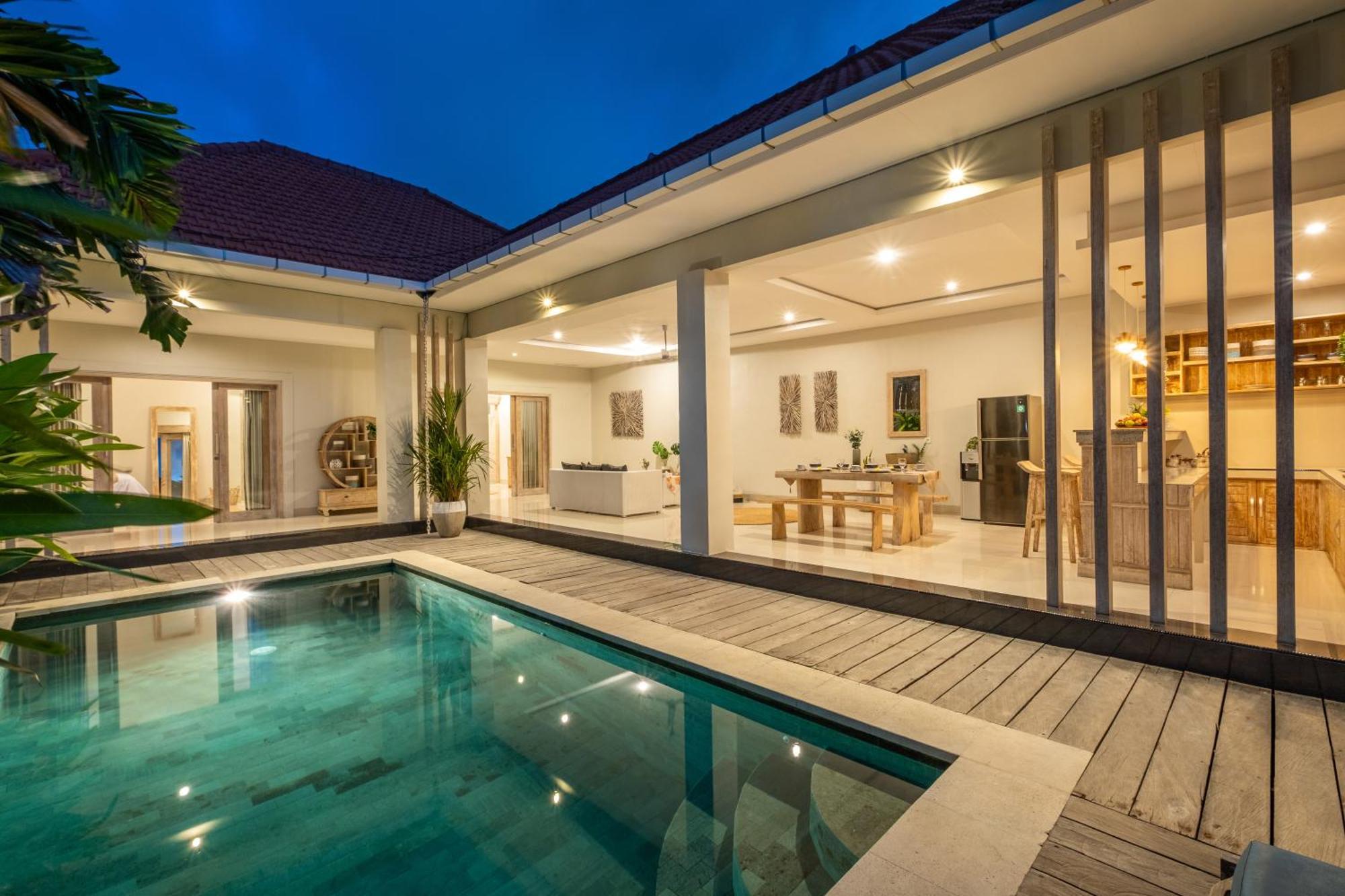 ☆ Villa Larissa ☆ Seminyak 2Br Pool Kuta Petitenget Экстерьер фото