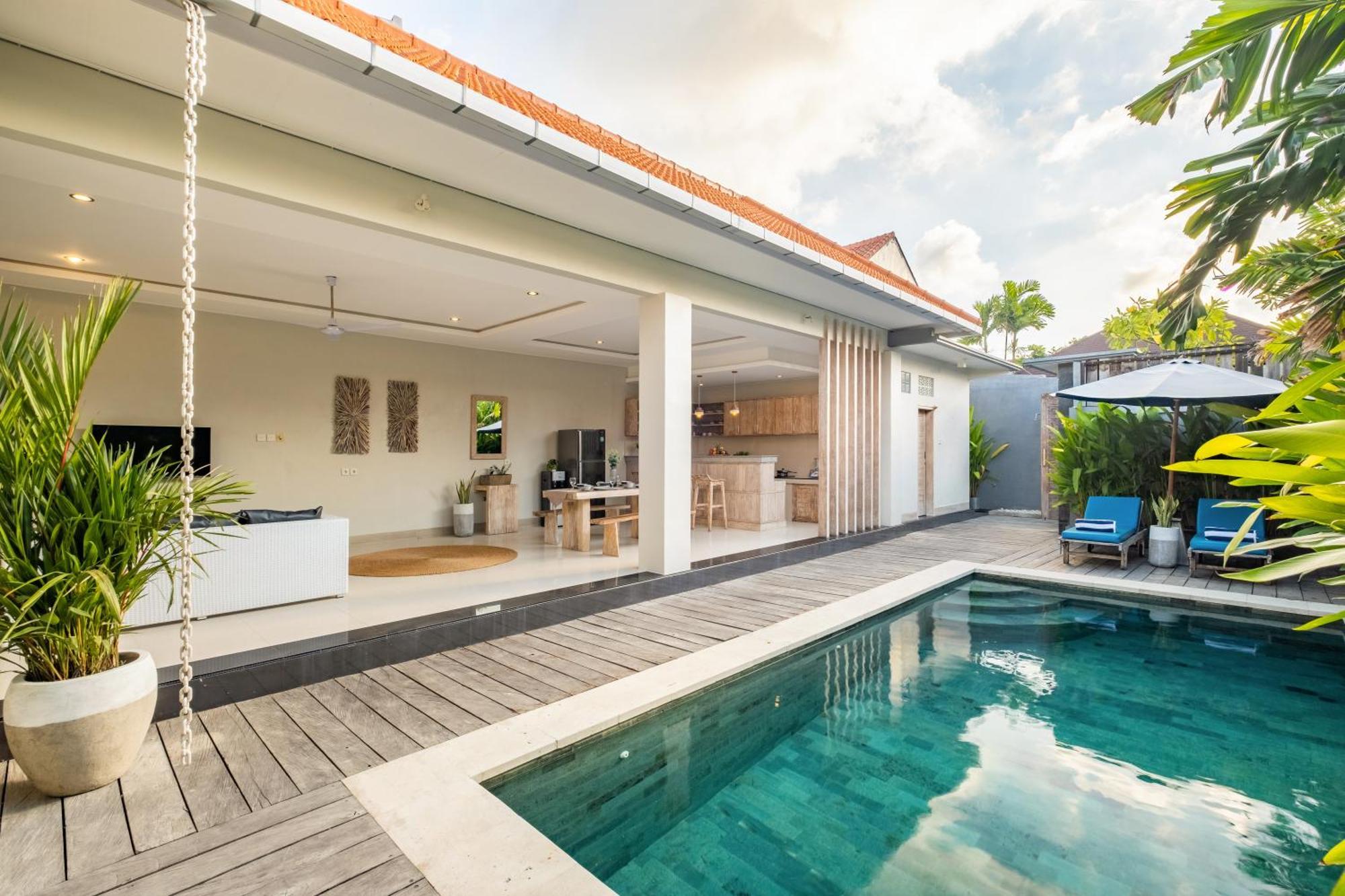 ☆ Villa Larissa ☆ Seminyak 2Br Pool Kuta Petitenget Экстерьер фото