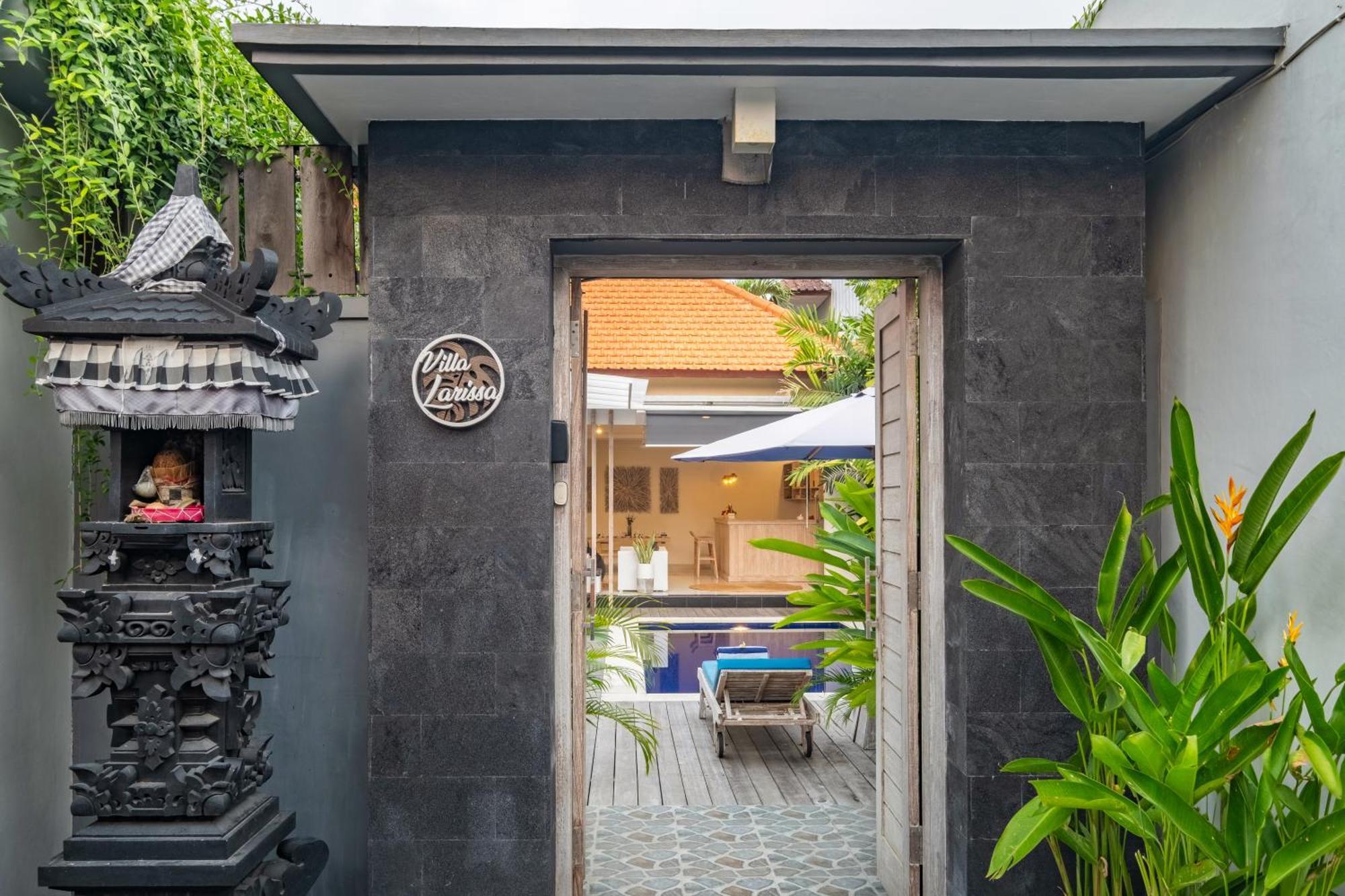 ☆ Villa Larissa ☆ Seminyak 2Br Pool Kuta Petitenget Экстерьер фото